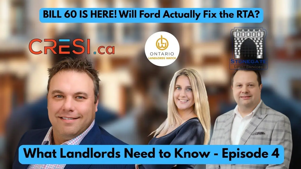 Watch: Bill 60 Breakdown: What Ontario's RTA Overhaul Changes for Landlords