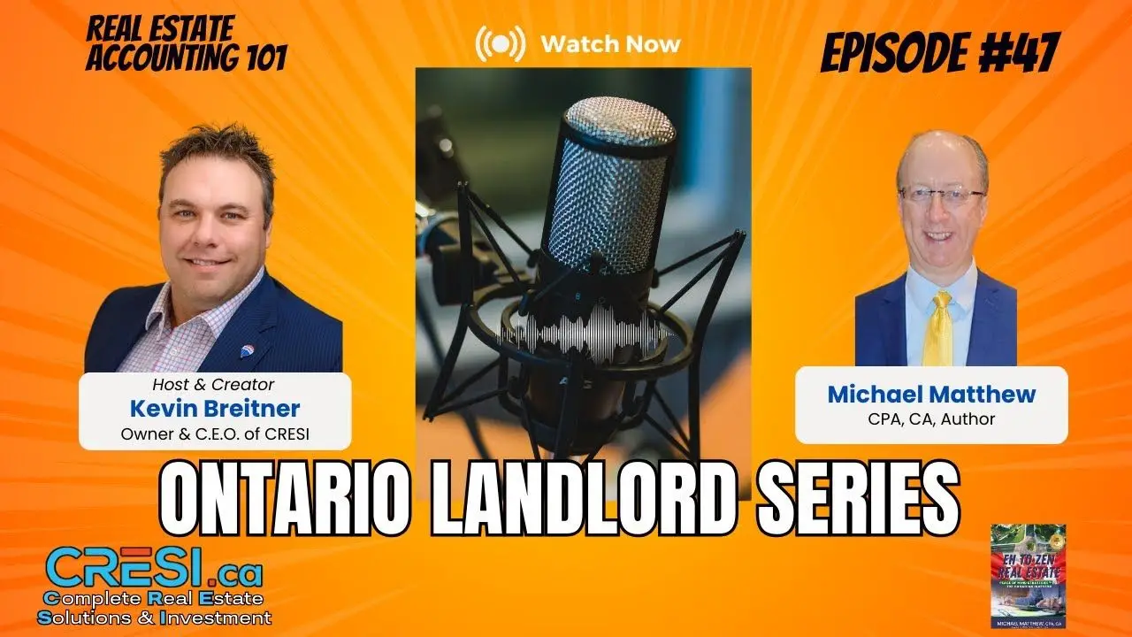 Watch: A CPA's Guide to Real Estate Tax Structuring for Ontario Landlords