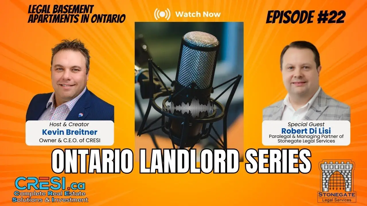 Watch: The Legal Side of Basement Apartments: What Ontario Landlords Must Know