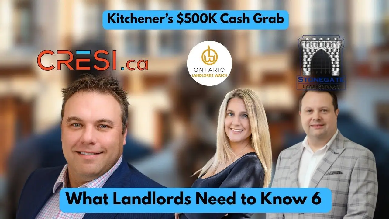 Watch: Municipal Rental Licensing in Ontario: Kitchener's N13 Renovation License Fight