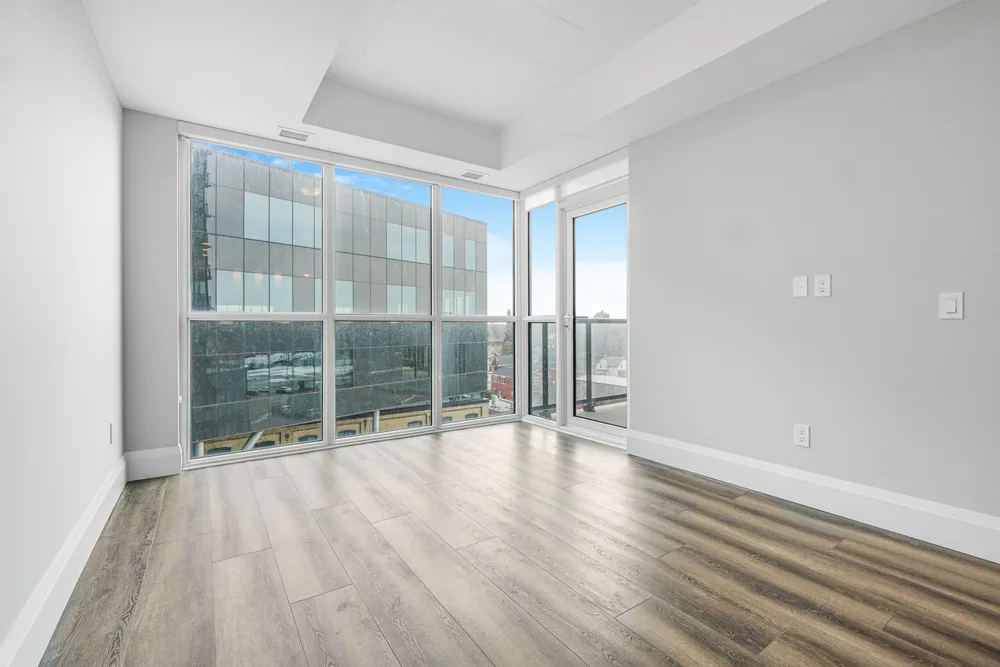 Bright, modern condo interior